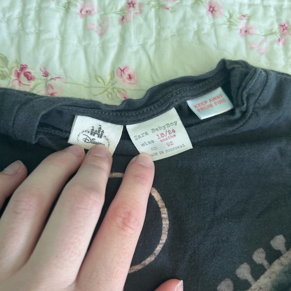 Zara Disney Mickey Mouse long Sleeve top size 18-24 months - Picture 2 of 5